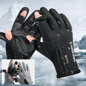 아웃도어 핑거장갑 방한 남여공용 폰터치 오픈 캠핑