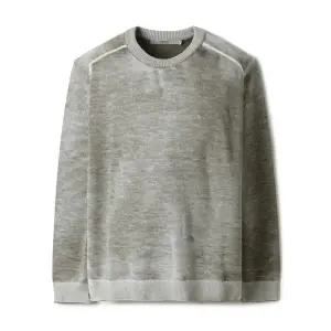 [시리즈](강남점)[series;] 프린트 다잉 니트 (SAWAW24041GYX)