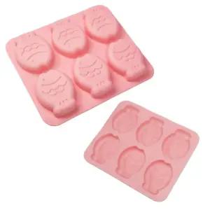 비누 캔들 석고 방향제 재료 실리콘 6구 붕어빵 몰드 틀 캔들만들기 재료 베이킹 레진 실리콘 초콜릿