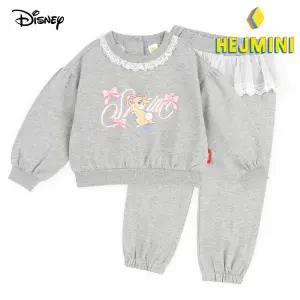 [헤이미니] [디즈니]미스버니 레이스리본페플럼팬츠상하복