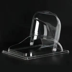 PC 밧드용 슬라이 돔 카바 2 3커버 뚜껑 투명 뷔페 샐러드 슬라이드