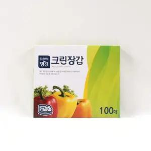 명진 위생 크린장갑 100매 WFJKBUV