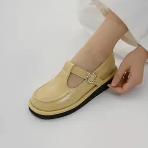 SOVO [NEW VER.] 르메린 메리제인 플랫폼 로퍼 3cm