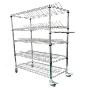 창고 대형트롤리 피킹카트 분류 이동식 주방웨건 선반