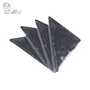 논슬립 고정패드 4개입 침대클립 침대매트리스고정 매트리스고정 이불고정