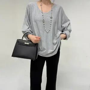 겨울 여성 기모 박시티셔츠 빅사이즈 루즈핏 드레이프 롱슬리브 데일리 기본 티