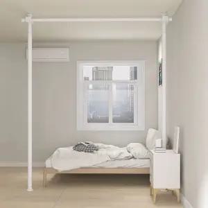 무타공 공간분리 파티션 원룸 가벽 커튼 가림막 칸막이 막대