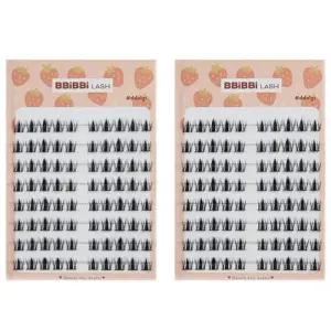 키보 삐삐래쉬 속눈썹 볼륨 고정 노글루 12 딸기 X2개