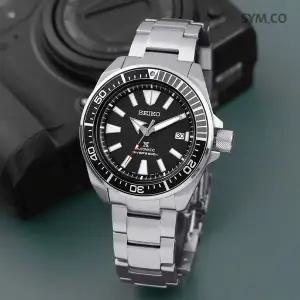 [세이코] SRPF03K1 오토매틱 사무라이 200미터방수 오토매틱 남자 메탈 시계 d