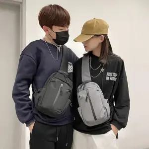 남자크로스백 남녀 생활방수 충전 바디백 스포츠 슬링백 메신저백