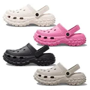 EVA 남/여 클로그 샌들 슬리퍼 아쿠아 슈즈 키높이