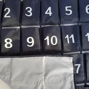 (색상 30칸)휴대폰정리함 휴대폰 걸이형 진열장 수거함 걸이형정리함 30칸 정리함