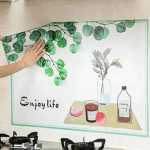 기름때 오염방지 주방 시트지 싱크대 접착 스티커 붙이는 필름 Enjoy 타일시트지 필름 싱크대시트지