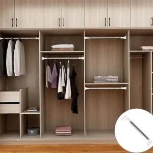 [골드스마일]고정 무타공 압축봉 브라켓 커튼 현관 압축