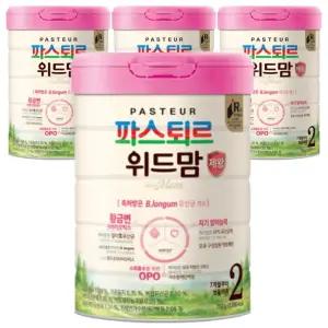 파스퇴르 위드맘 제왕 분유 2단계 750g 4개