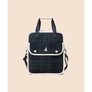 매장정품 빈폴 BEANPOLE KIDS 체크 시그니처 보조가방 그린 (BI61D4U32M) BI61D4U32M 602725