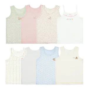 삐삐롱 2026 S/S 남아 여아 초등학생 키즈 사계절 면 모달 스판 속옷 런닝