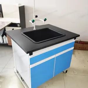 실험실 싱크대 벤치 작업대 냉수 선반 PP 부식방지