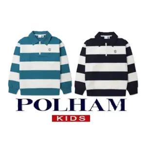 [폴햄키즈](의정부점)26년 봄 신상 공용 테리 레귤러핏 카라 맨투맨 PKG1TR3040