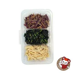 반찬단지 모듬나물 3종(고사리, 시금치, 도라지나물) 450g