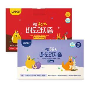 [루솔] 홍삼 배도라지즙 60포+푸룬 배도라지즙 60포