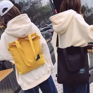 남여공용 캔버스 숄더 토트백 크로스백 백팩 보조가방 (KYR-WDBBDC8)