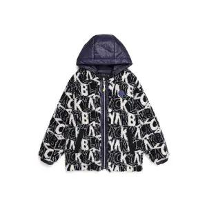 블랙야크 키즈 BK레터링후드 플리스자켓 R1BKJKW1905-DA