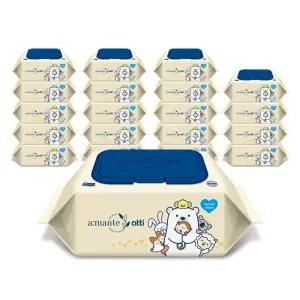 아망떼 아기물티슈 엠보싱 캡형 70매 20개