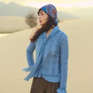 26SS 레이스 커프스 블라우스