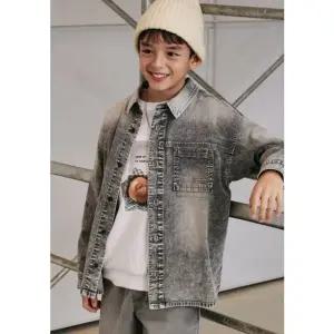 [갤러리아] (블루테일) AAA1BL01GY 그레이 데님 셔츠