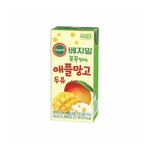 [베지밀]베지밀 과일이 꼭꼭 씹히는 애플망고 두유 190mlx32팩193240