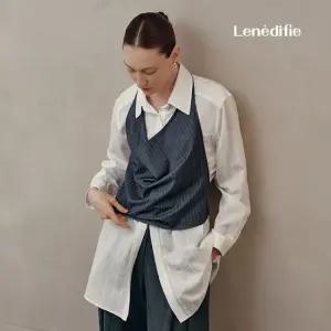 26SS 스트라이프 홀터넥 뷔스티에