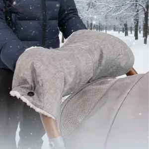 유모차 장갑 탈부착 손잡이 방항 겨울 따뜻한수 양털 핸드머프 따뜻한