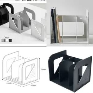 3단 책꽂이 꽃이 고정 상정리함 파일 상책 서류 상정리 책상 상함 북앤드 엔드