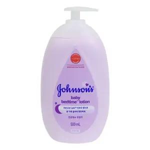 존슨즈 베이비 베드타임 로션 500ml바디 순한 순한크림 보습 아기 목욕용품 유아