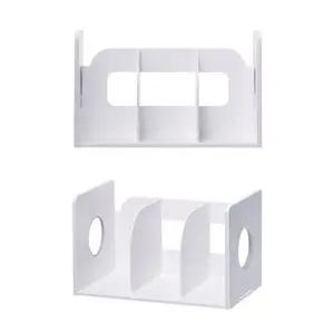 3단 학생용 책상 책꽂이 북앤드 34.3x20.7cm 1개 CG미니 정리함 이동식 수납 서랍 사무실 책장