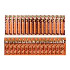 [롯데웰푸드]의성마늘 프랑크 소시지70g x15개+직꾸닭 리얼간장 100g x15개