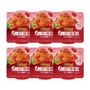 쉐푸드 스파게티 볼로네이즈220G x6개