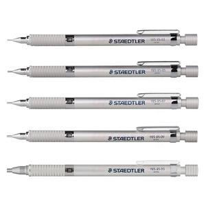 스테들러 제도샤프 그래파이트 925 25 실버 제도용 샤프 펜슬 최고급 선물용