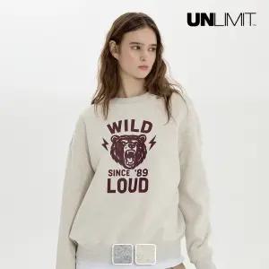 [택가 69,000원] 언리미트 Wild Crewneck (U25DTTS121) 남녀공용
