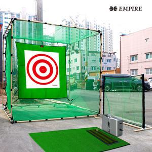 엠파이어 2.4M 개인골프연습장 실내골프망 골프매트