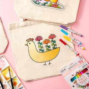 [민화샵] 민화에코백 추석 집콕놀이키트 만들기재료 미술놀이