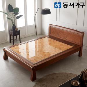 동서가구 M71 엔틱 고급 황옥 퀸 Q 돌침대 DF638156