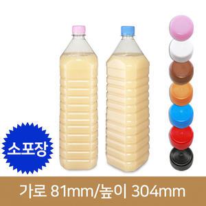 [페트병](소포장)1.5L 생수 사각 28파이 (A) 60개