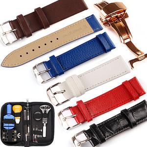 가죽 시계줄 14mm 16mm 18mm 20mm 22mm 손목시계 버클 워치 밴드 디버클 남자 여자 가죽줄 교체