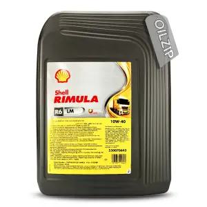 쉘 리무라 R6 LM 10W40 20L  중대형디젤엔진오일, 유로6