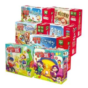 [행복한바오밥] 셈셈시리즈 모음전! 눈썰매장/롤러코스터/수놀이/테니스/피자가게/셈셈코드