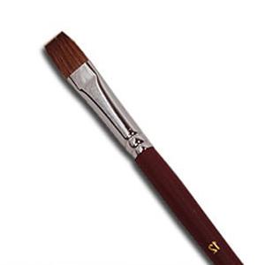 [열린화방]화홍 수채화붓 납작붓 771 낱자루(2,4,6,8,10,12호)/수채화붓/미술용품