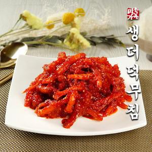 [속초명가젓갈] 아삭한 식감의 건강한 감칠맛 국내산 생더덕무침 600g 1kg 600g x 2개