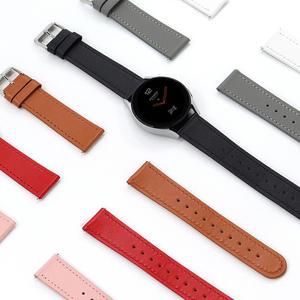 스토리링크 갤럭시 워치7 6 5 4 클래식 프로 20mm용 클래식 가죽 스트랩 시계줄